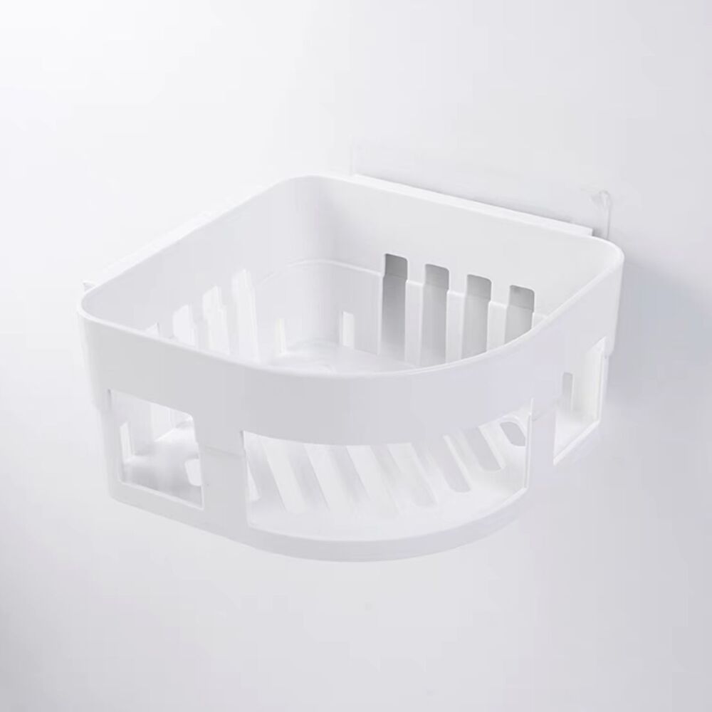 Estante Esquinero Organizador con Ventosa Bathlux